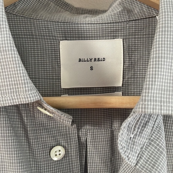 Billy Reid plaid button down - Picture 2 of 5